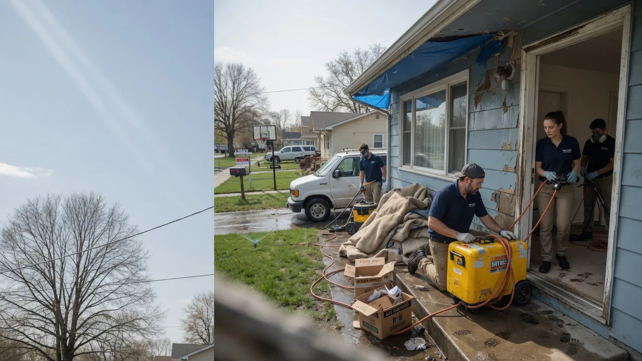Basement Flood Cleanup in Willard, WI near me
